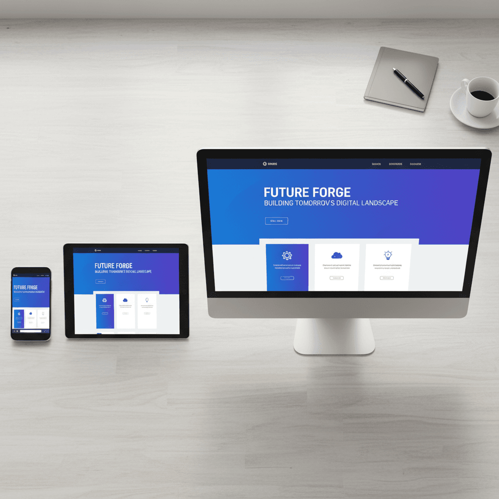 Responsive website design across multiple devices
